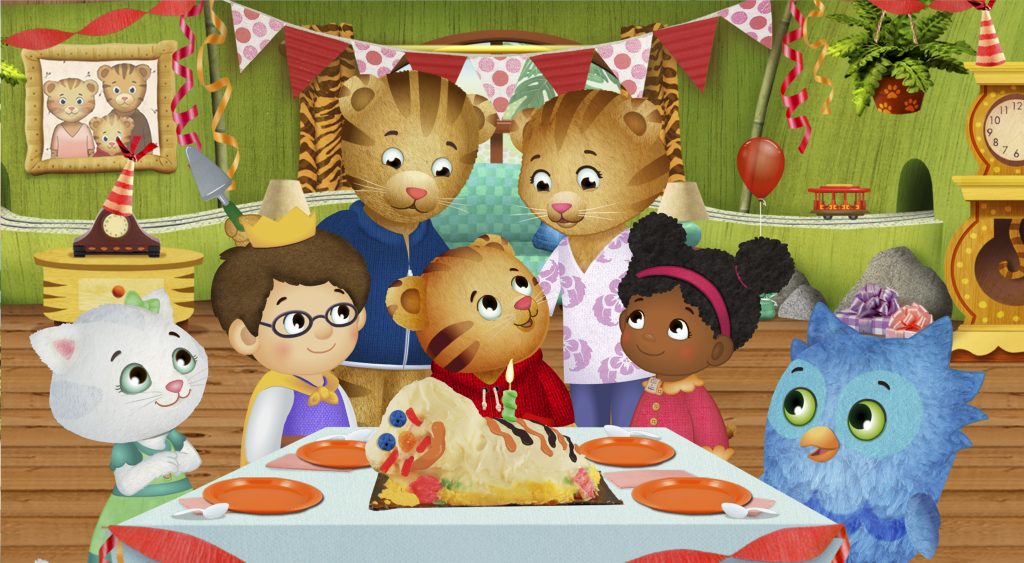Daniel Tiger's birthday celebration